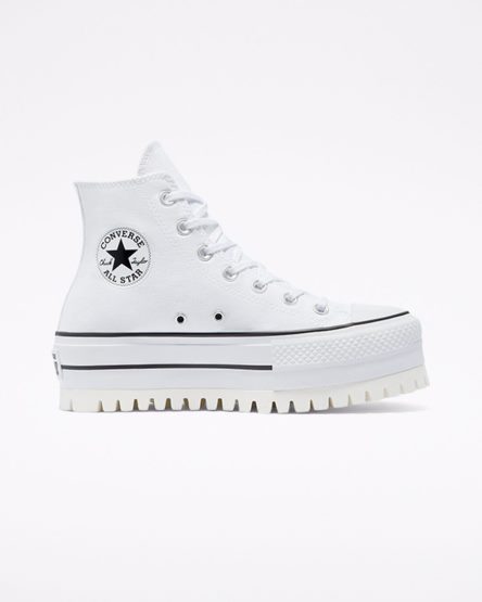 Women's Converse Chuck Taylor All Star Trek High Top Platform Shoes White | AU 108CET